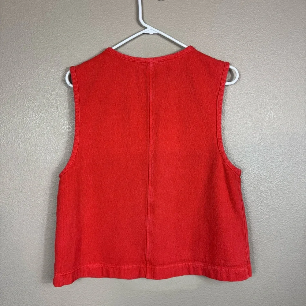 Free People So Fresh Vest‎ in red size small A